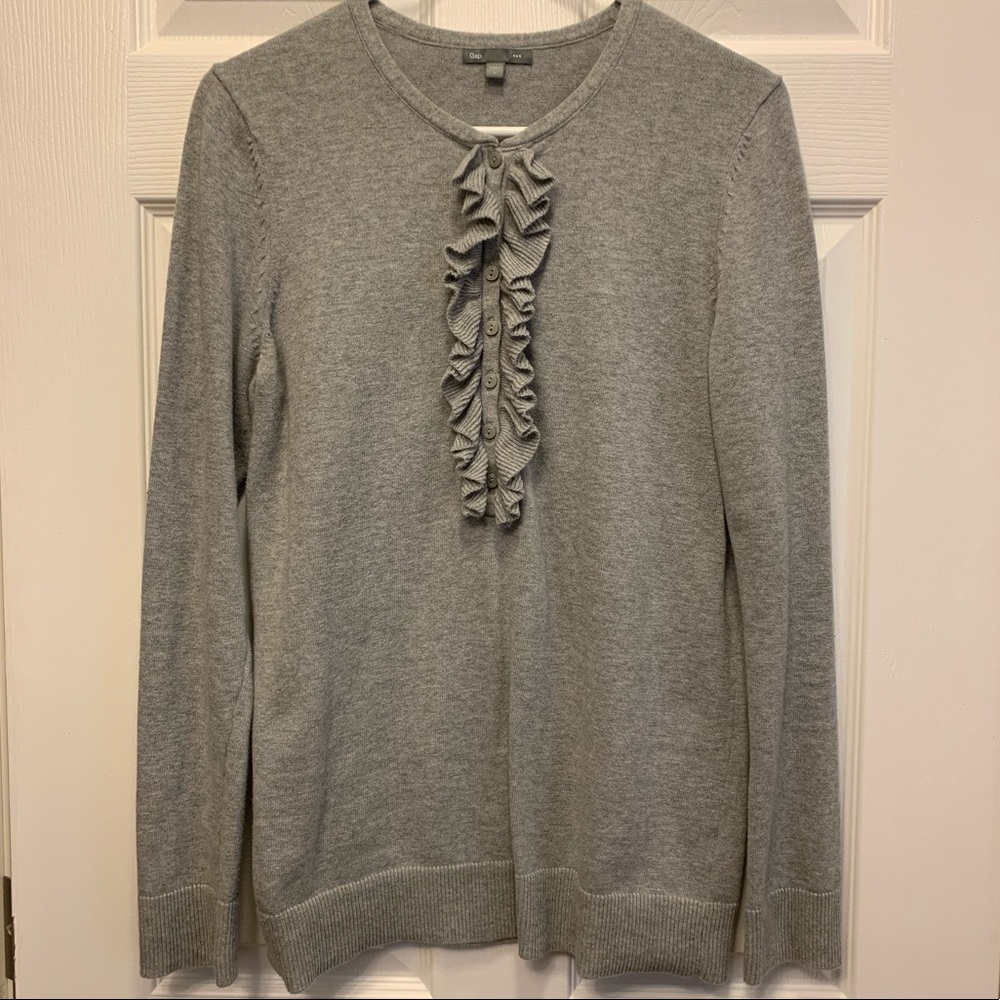Gap Ruffled Sweater